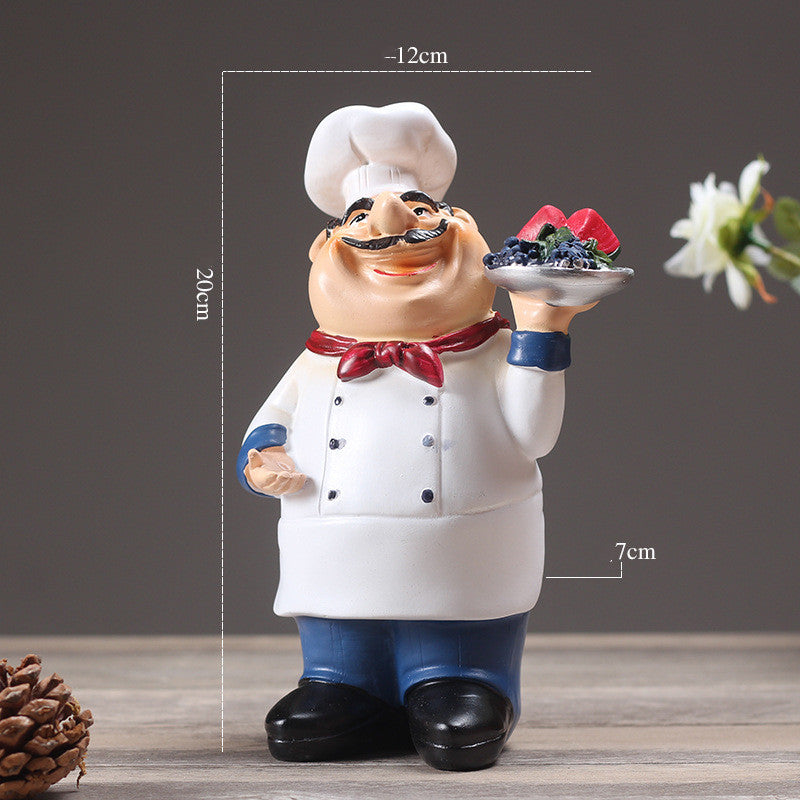 Figura de Chef para Cocina: Encanto y Buen Humor