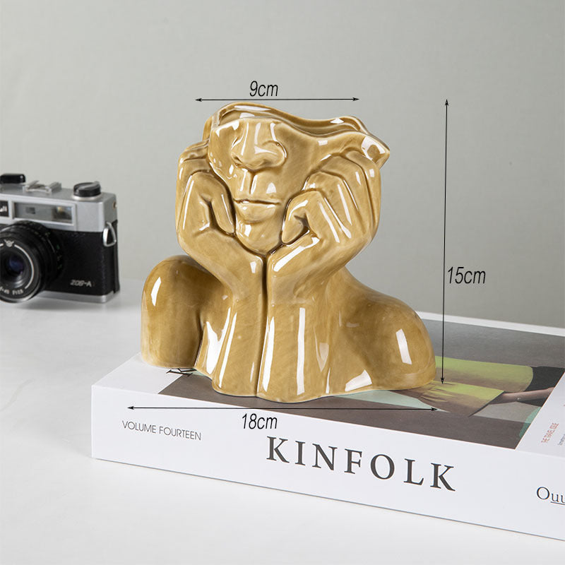 Florero Decorativo Moderno: Toque Chic y Sofisticado