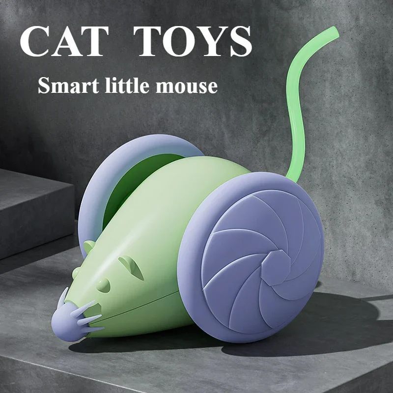 Ratón Eléctrico Interactivo para Gatos: Diversión Asegurada