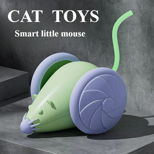 Ratón Eléctrico Interactivo para Gatos: Diversión Asegurada