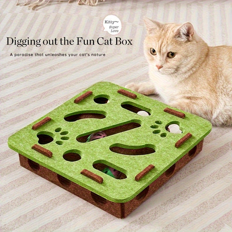 Laberinto Interactivo para Gatos: Juego Mental y Diversión