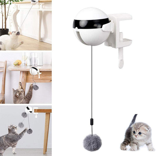 Bola Automática Elevable para Diversión Felina