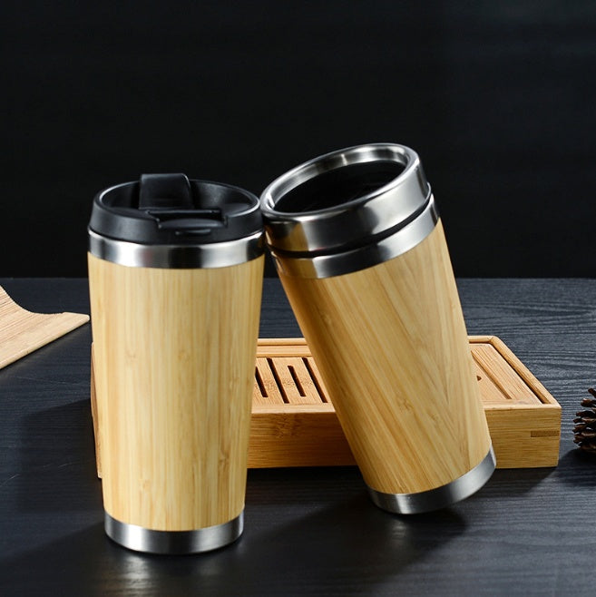 Vaso de Bambú para Café: Sencillo, Eco y Moderno