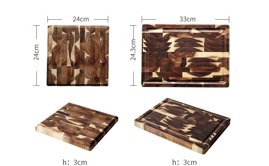 Tabla de Corte de Madera Maciza: Estilo y Durabilidad
