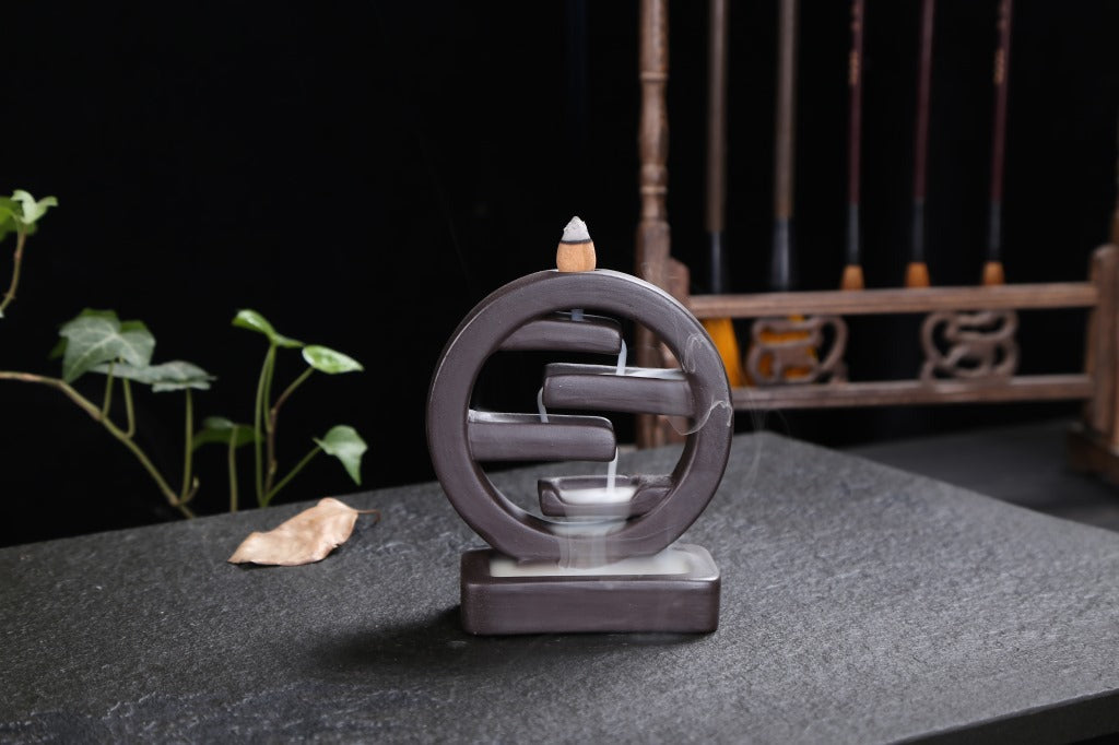 Incienso Decorativo con Cascada: Ambiente Zen en Casa