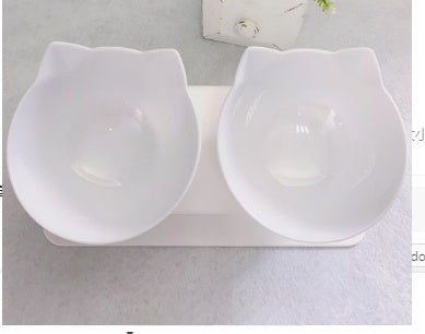 Plato Doble Elevado para Gatos: Cómodo y Saludable