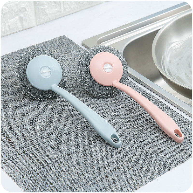 Cepillo de Limpieza Resistente: Ollas y Sartenes Impecables