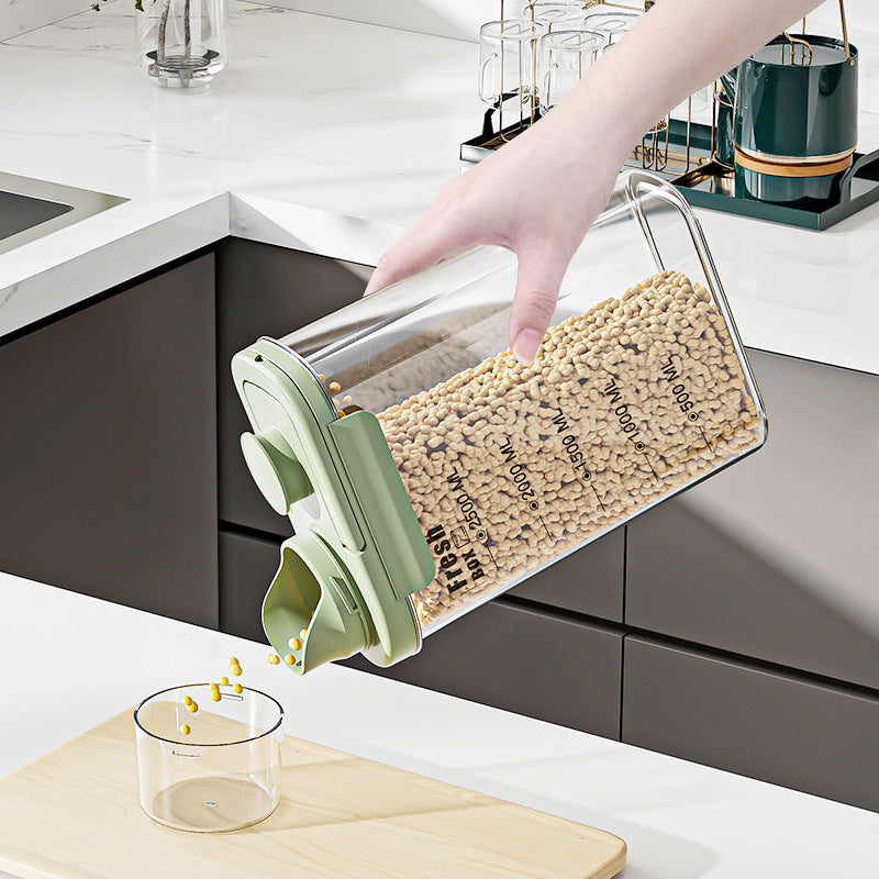 Tarro Hermético de Mano: Conserva Alimentos Frescos y Ordenados