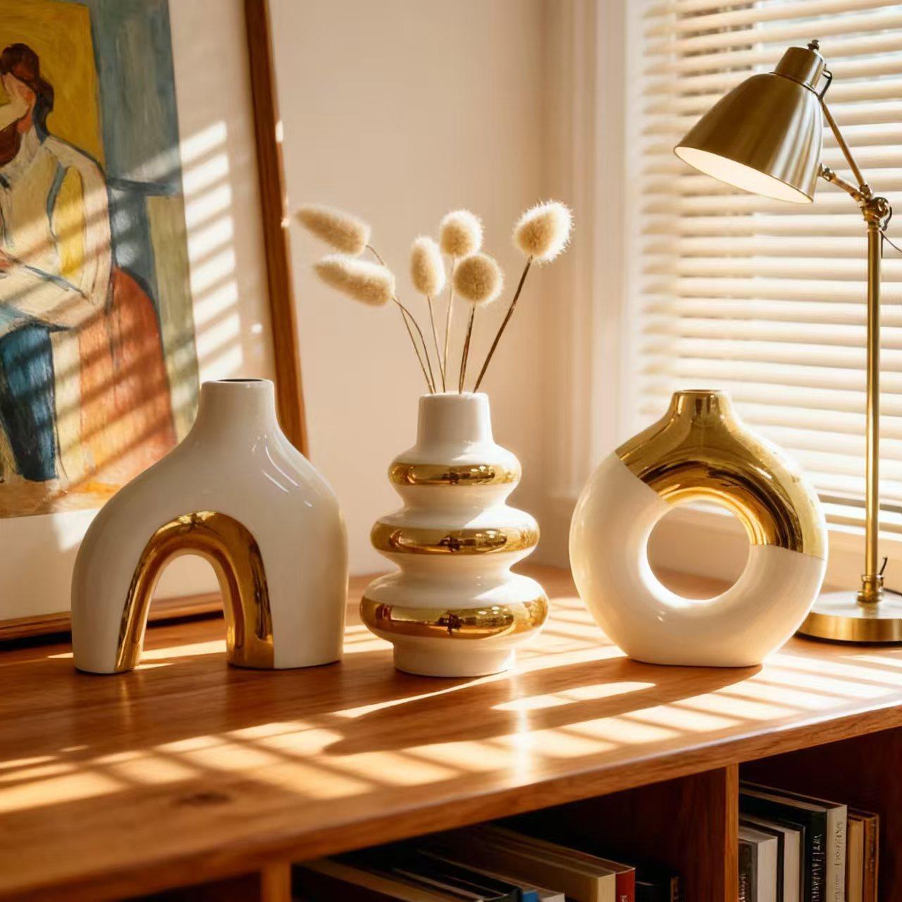 Set de 3 Jarrones Nórdicos: Elegancia Moderna y Lujo