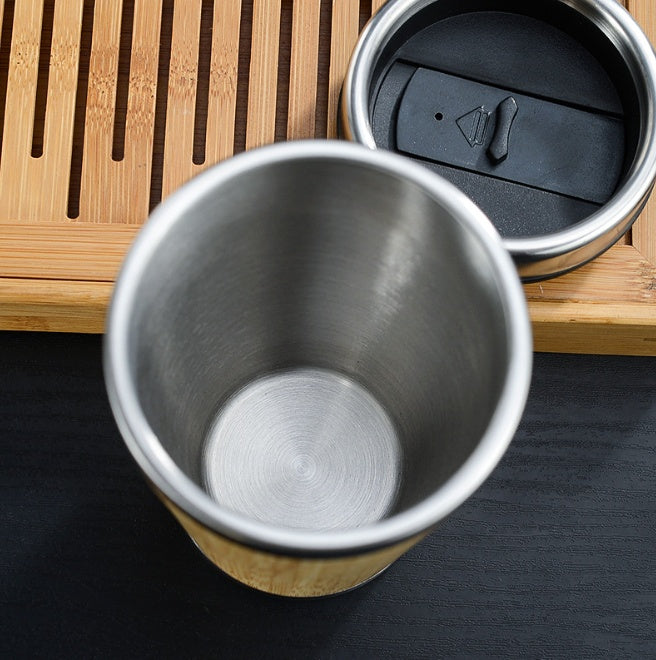 Vaso de Bambú para Café: Sencillo, Eco y Moderno