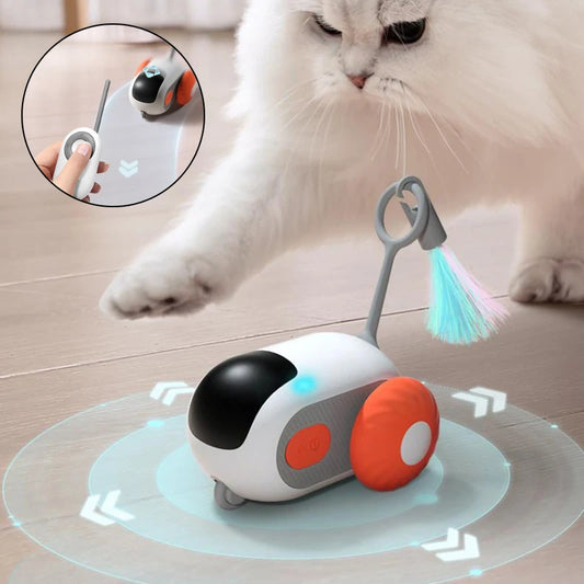 Juguete Interactivo con Control para Gatos Curiosos