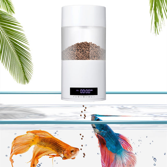 Comedero Automático para Peces: Tranquilidad Total Diaria
