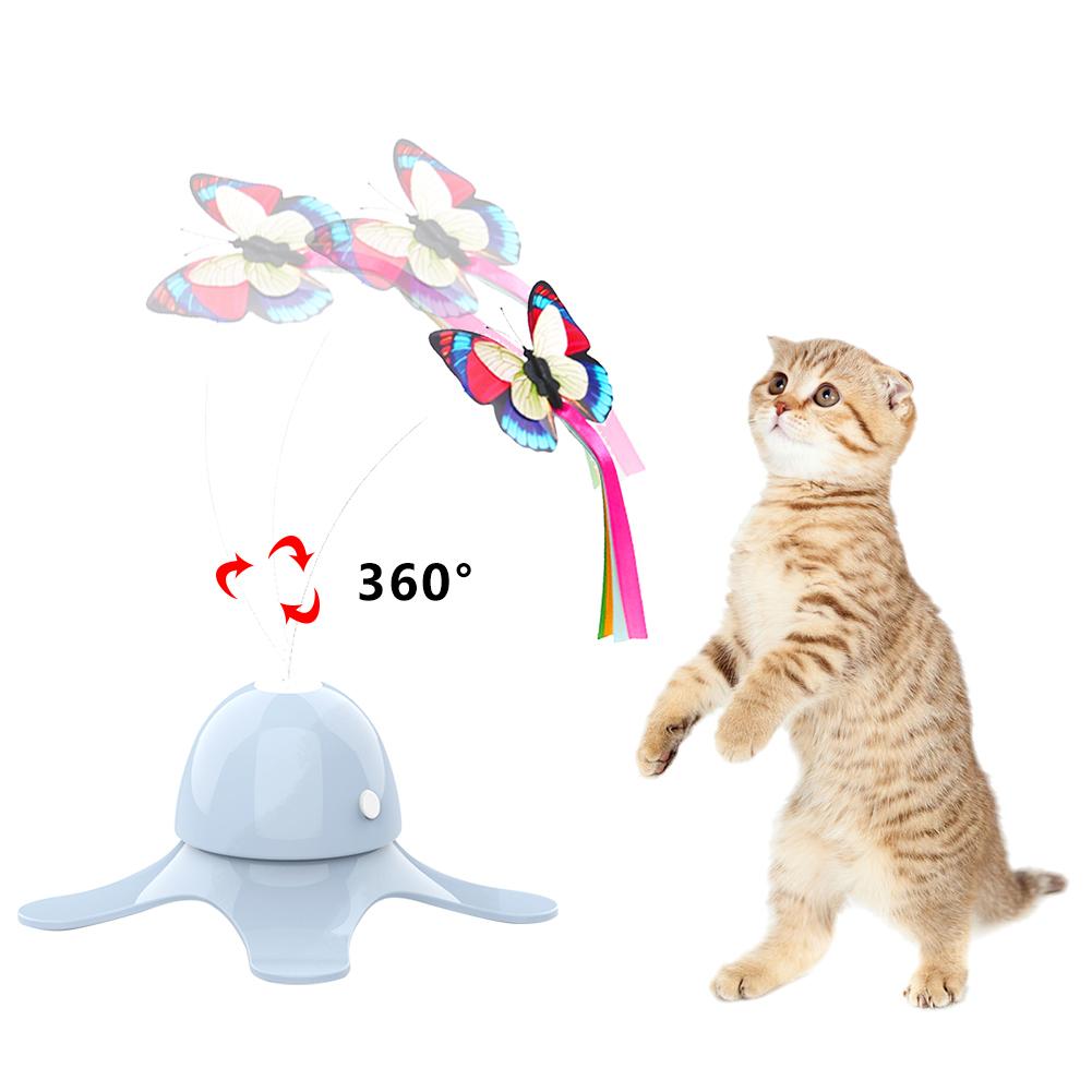 Diversión Sin Fin: Mariposa Eléctrica para Gatos