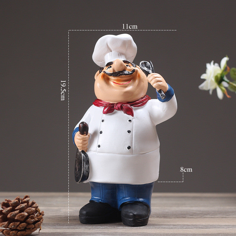 Figura de Chef para Cocina: Encanto y Buen Humor