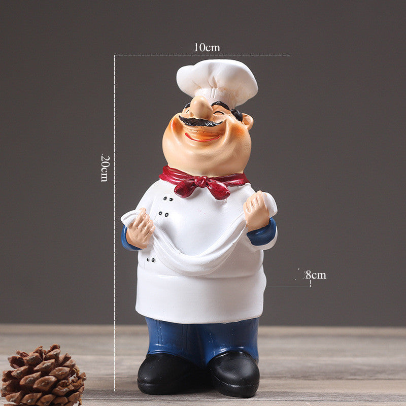 Figura de Chef para Cocina: Encanto y Buen Humor