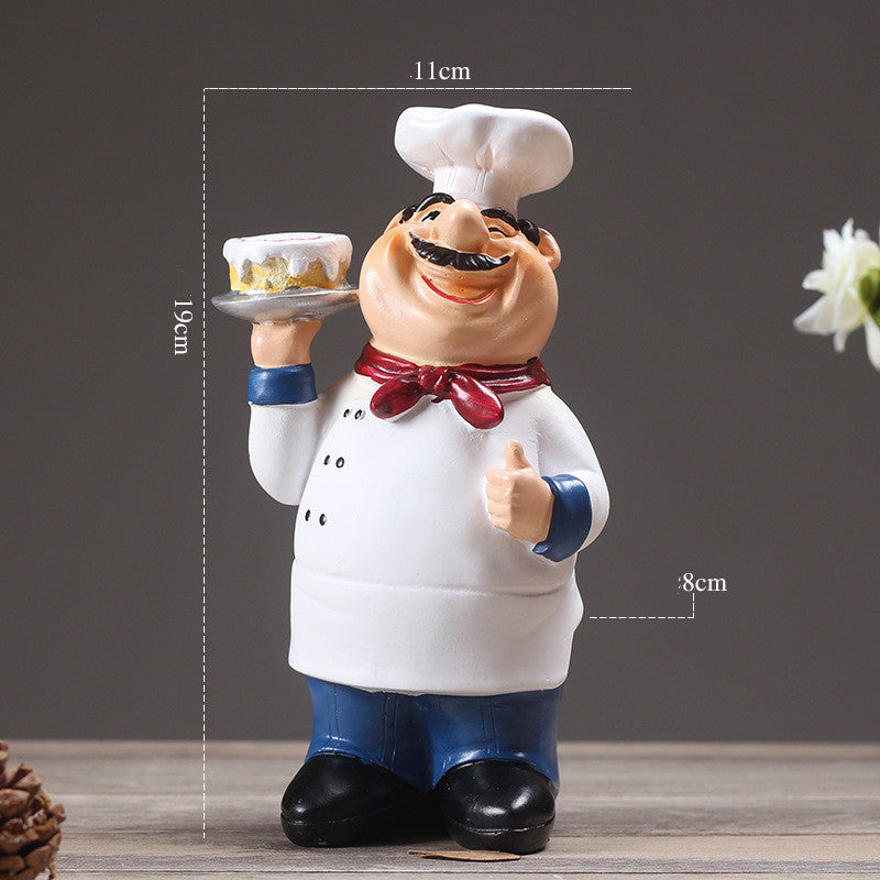 Figura de Chef para Cocina: Encanto y Buen Humor