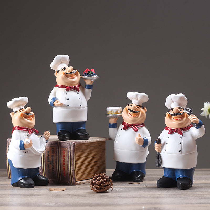 Figura de Chef para Cocina: Encanto y Buen Humor