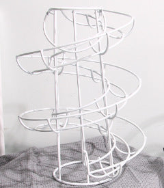 Canasta Espiral para Huevos: Práctica y Decorativa