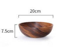Bowl de Madera Natural: Estilo Cálido para tu Mesa