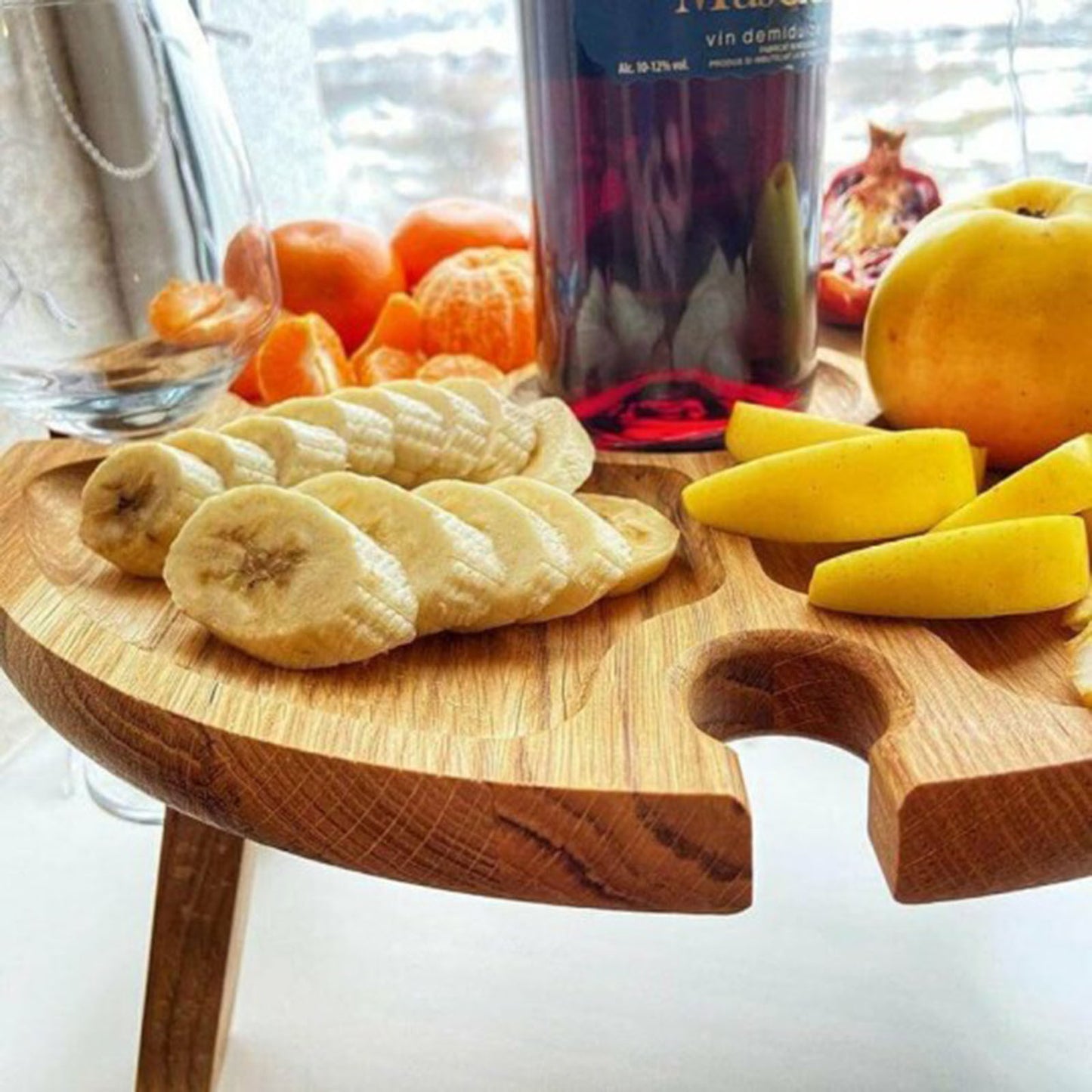 Mesa Plegable de Picnic: Disfruta Vino al Aire Libre