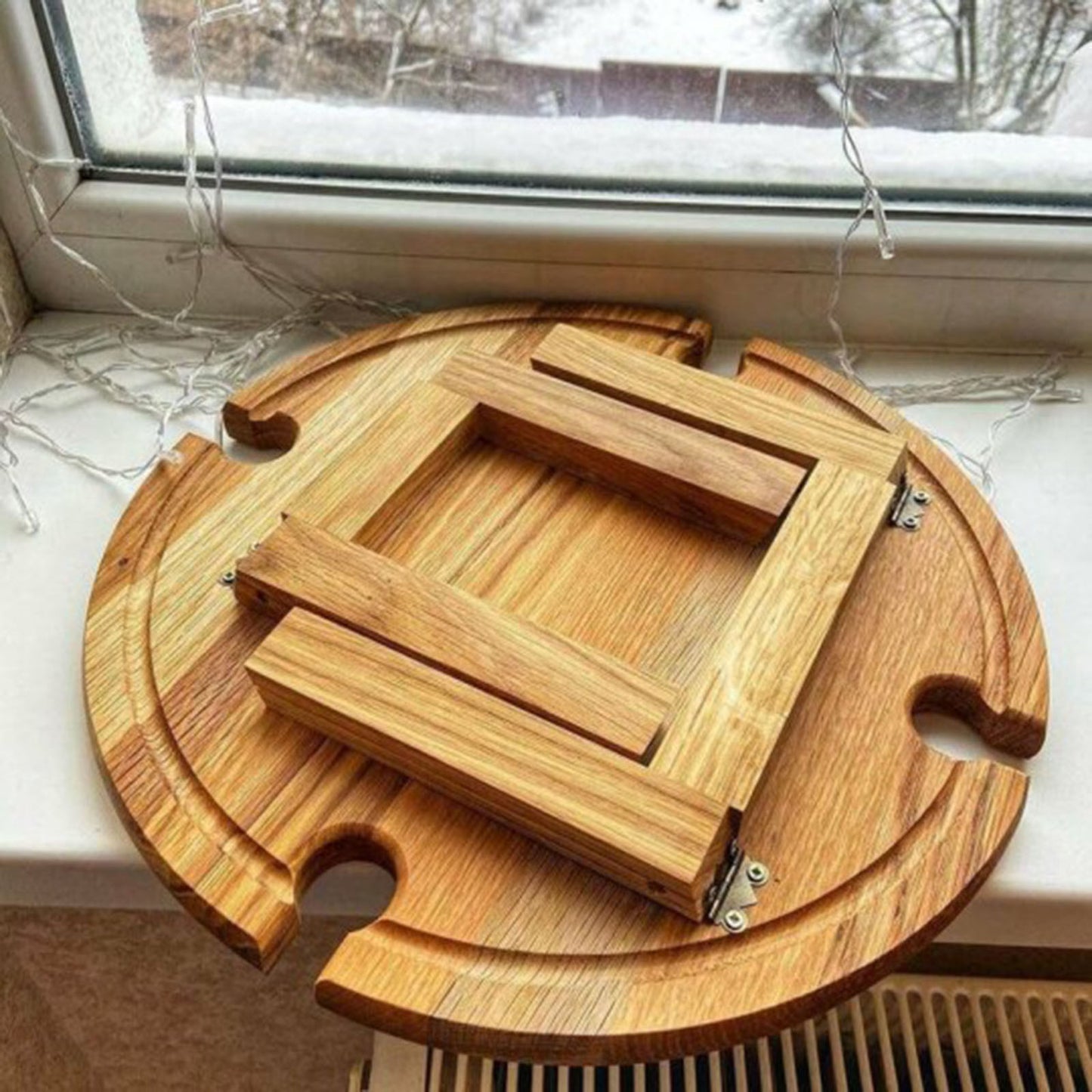 Mesa Plegable de Picnic: Disfruta Vino al Aire Libre