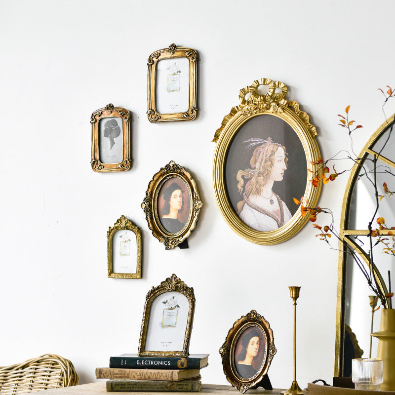 Marco Decorativo Retro para Pared: Recuerdos con Encanto