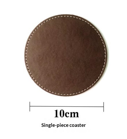 Posavasos y Base de Cuero: Comodidad y Elegancia Hogareña