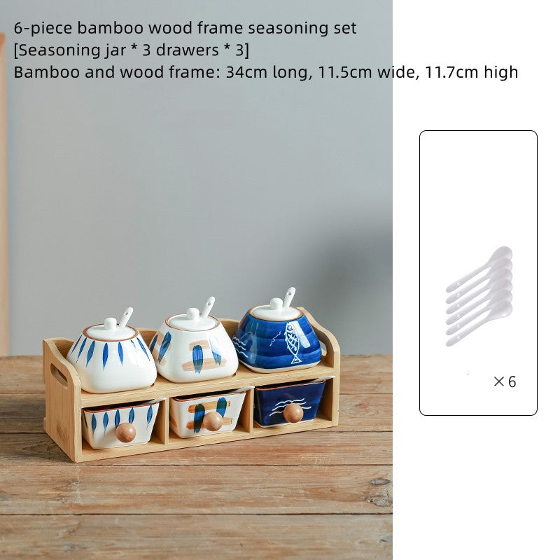 Caja de Condimentos Estilo Japonés: Practicidad y Elegancia Diaria