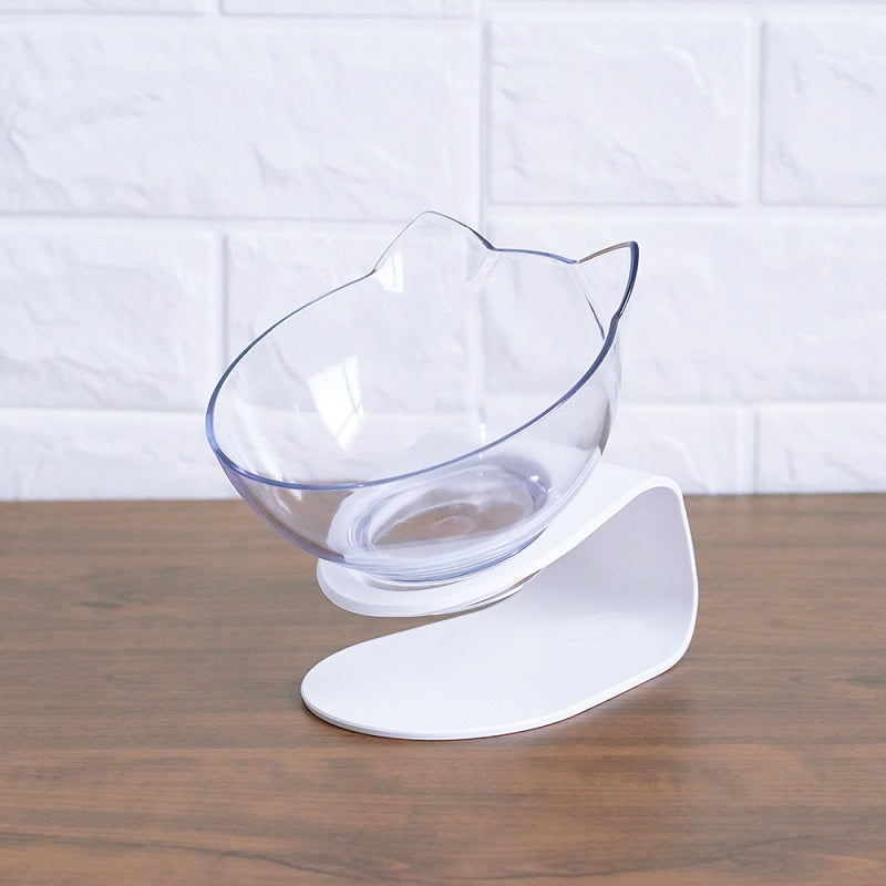 Plato Doble Elevado para Gatos: Cómodo y Saludable