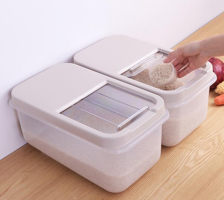 Caja Transparente para Arroz: Práctica y Moderna