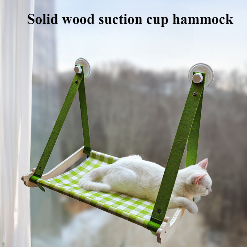 Cama Hamaca para Gatos con Vista al Sol