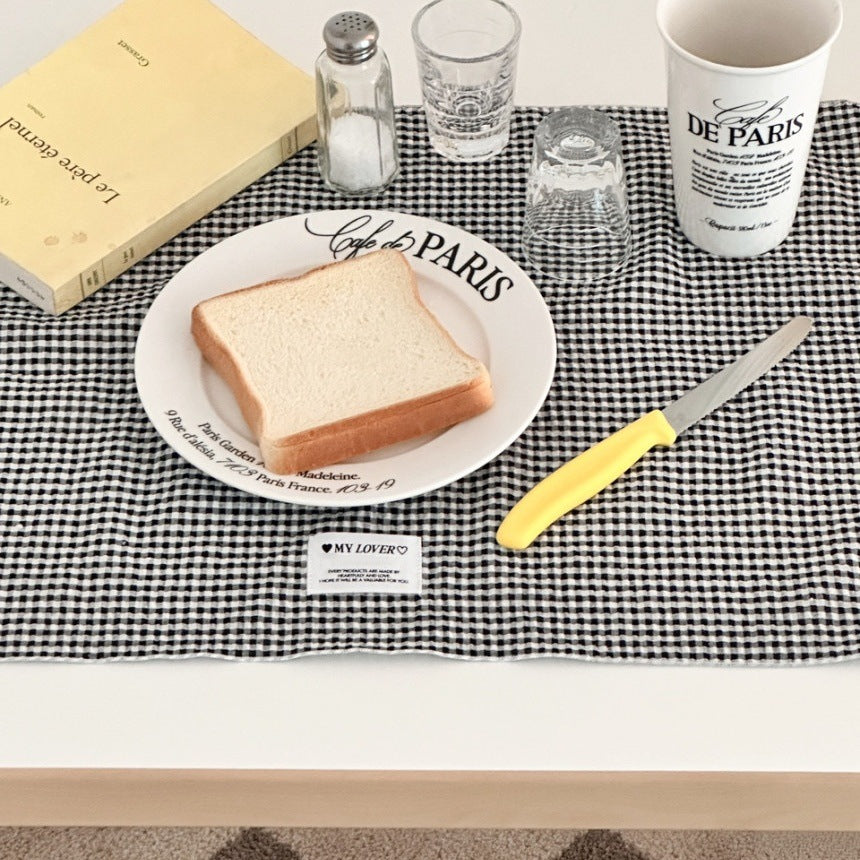 Mantel Individual de Algodón: Fondo Encantador para Fotos y Mesa