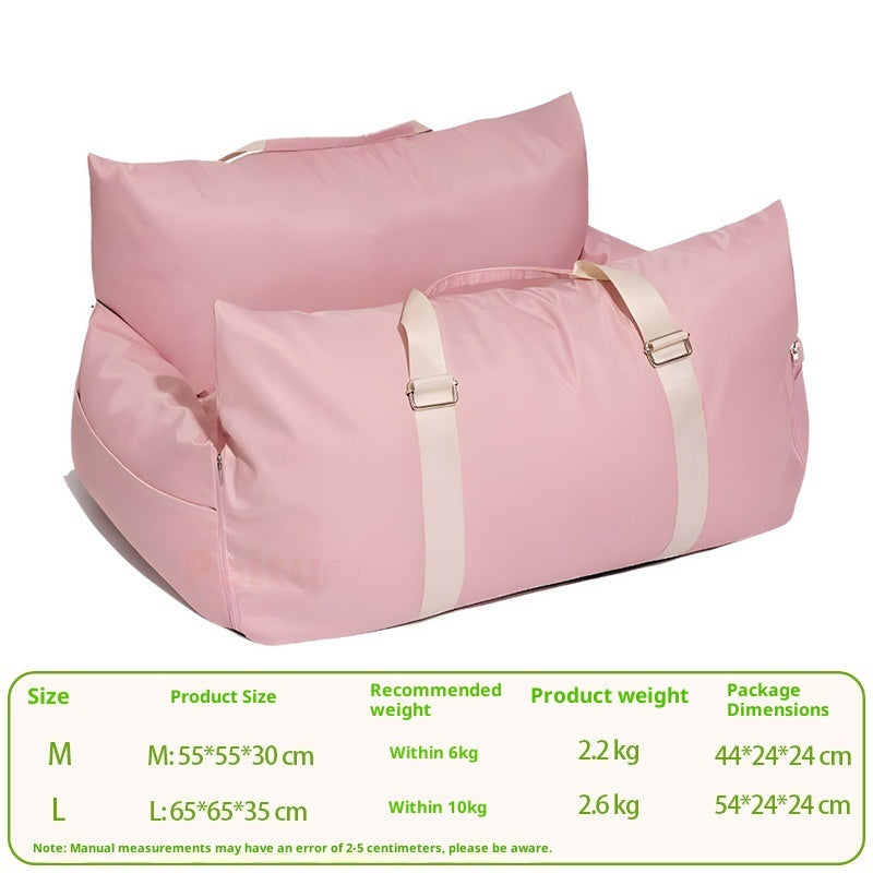 Cama de Auto Impermeable para Mascotas, Viajes Sin Estrés