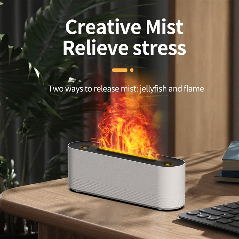 Humidificador Ultrasónico LED: Aromas Relajantes y Ambiente Acogedor