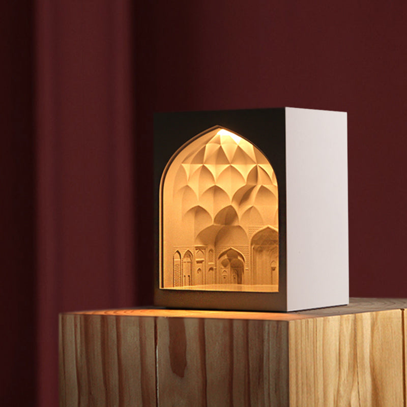 Lámpara de Mesa Estilo Arquitectura: Confort y Decoración