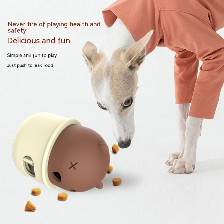 Juguete Pelota Dispensadora de Comida para Mascotas
