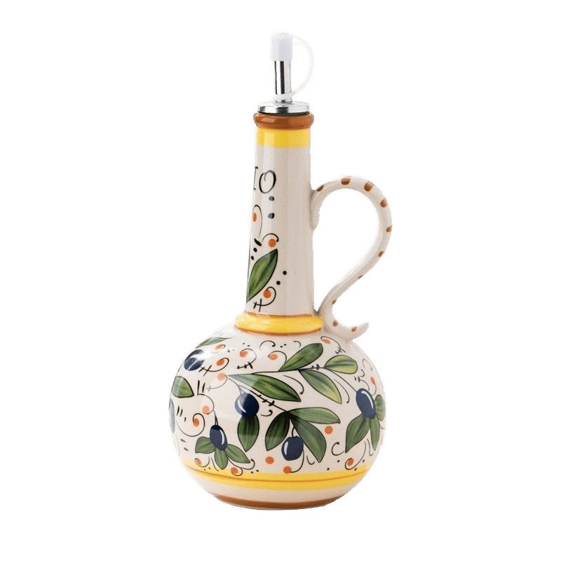 Botella de Porcelana para Aceite y Vinagre: Cocina con Estilo