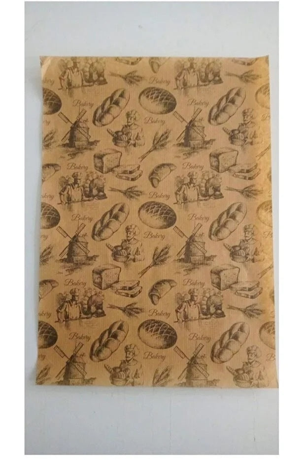 Papel de Cera Vintage: Presenta Comida con Estilo Único