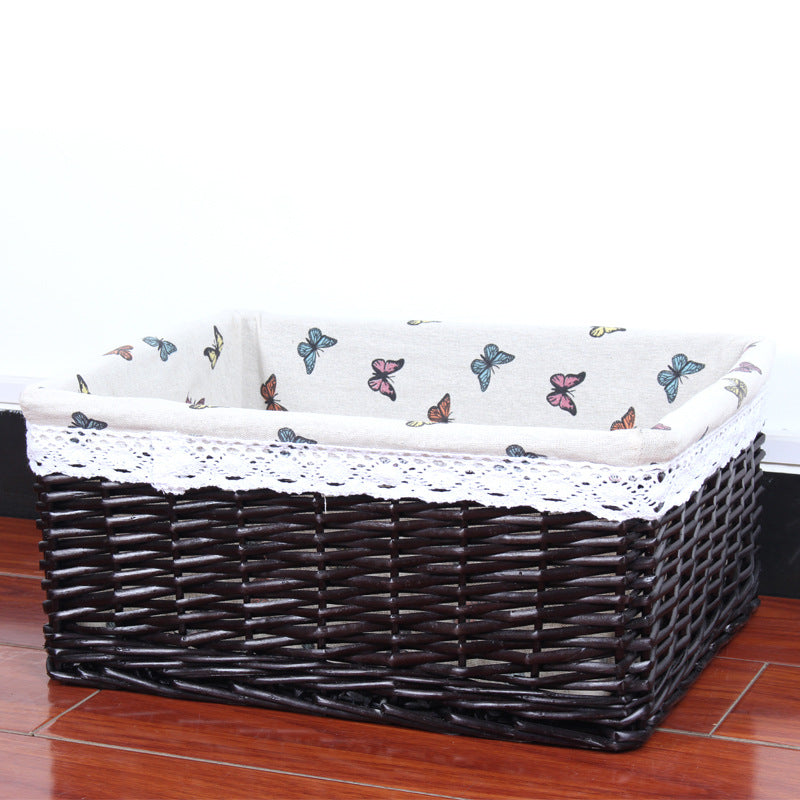 Cesta Multiuso de Ratán: Práctica y Bonita