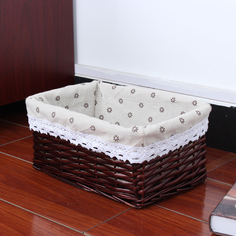 Cesta Multiuso de Ratán: Práctica y Bonita