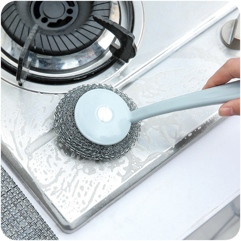 Cepillo de Limpieza Resistente: Ollas y Sartenes Impecables