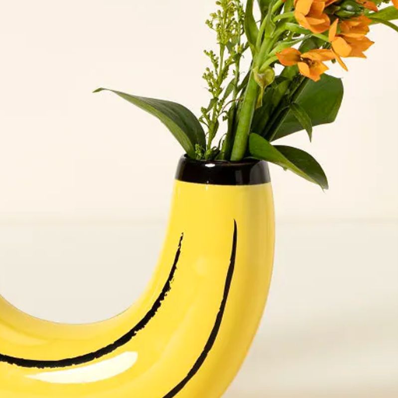 Florero Banana Creativo: Toque Divertido para tu Hogar