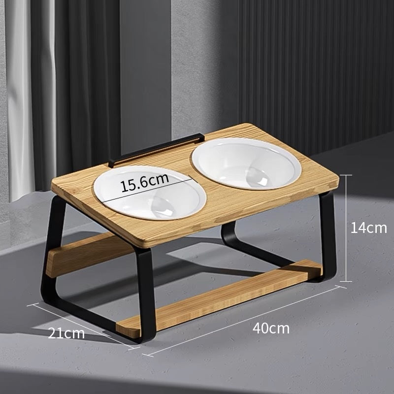 Platos Elevados de Cerámica para Perros y Gatos Saludables