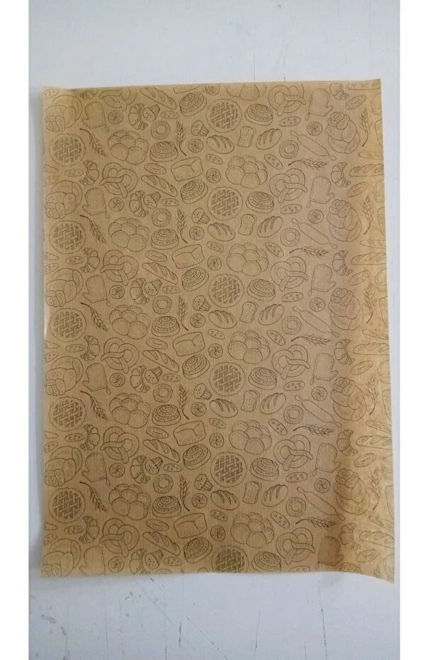 Papel de Cera Vintage: Presenta Comida con Estilo Único