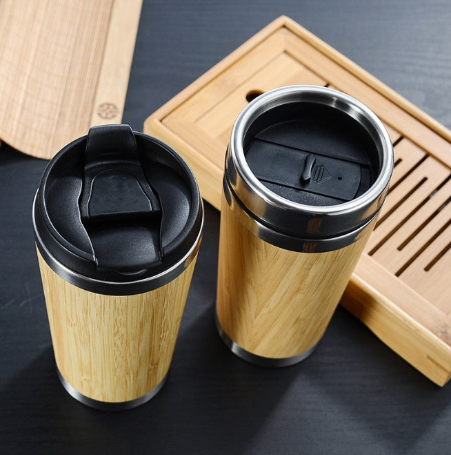 Vaso de Bambú para Café: Sencillo, Eco y Moderno