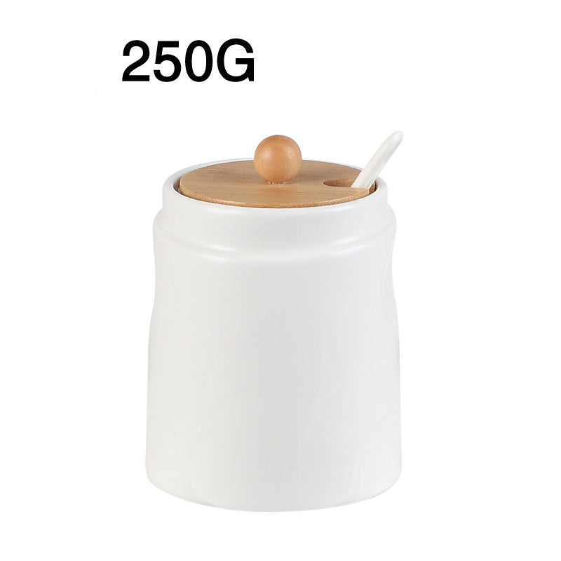 Recipiente Cerámico para Condimentos: Cocina Bonita y Organizada