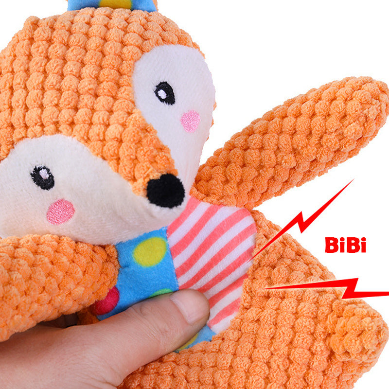 Juguete de Peluche Sonoro para Perros, Súper Resistente y Divertido