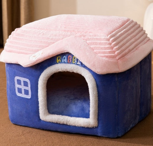 Cama Refugio para Mascotas, Descanso Cálido y Seguro 🐾
