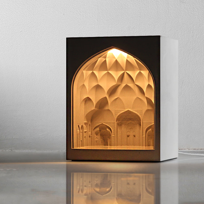 Lámpara de Mesa Estilo Arquitectura: Confort y Decoración