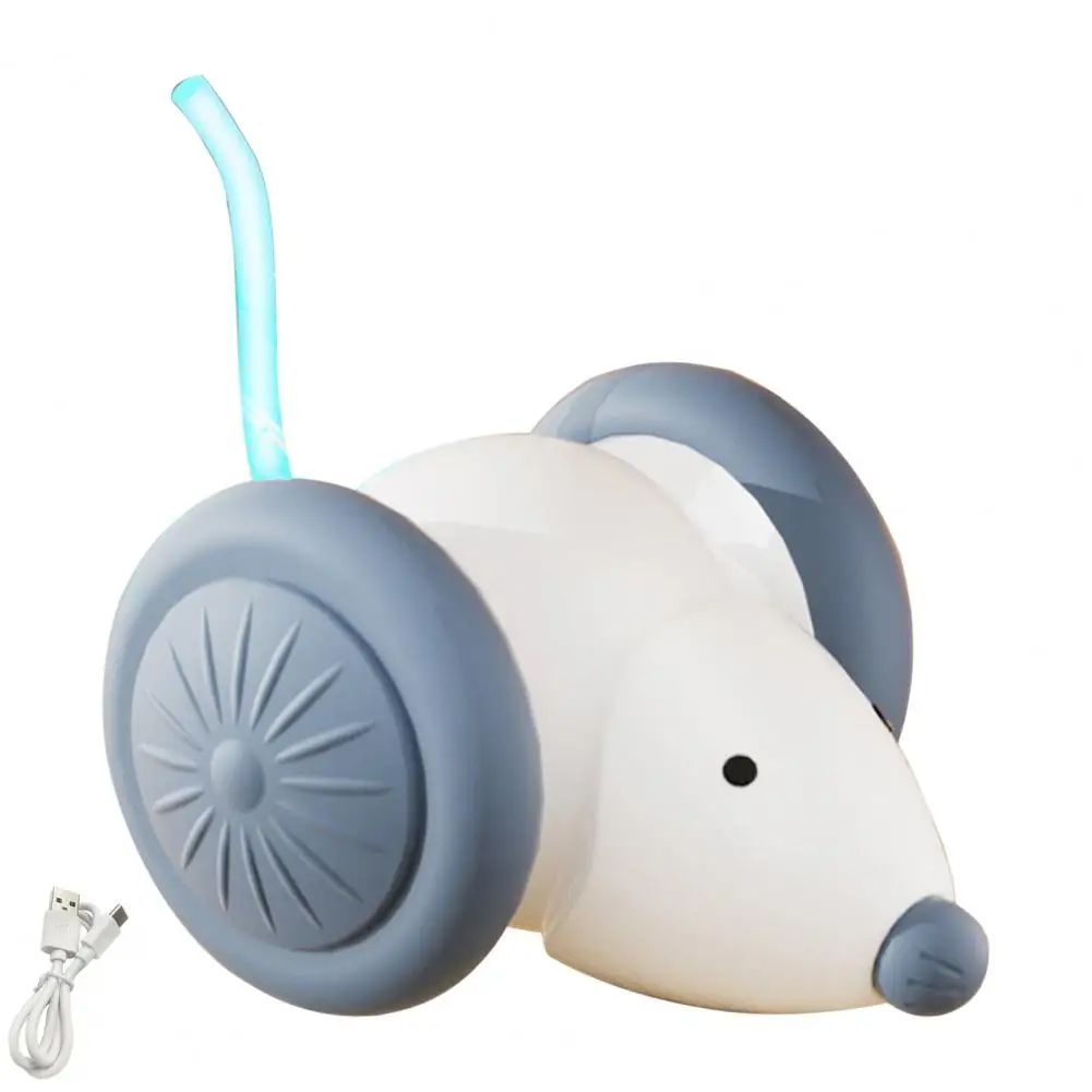 Ratón Eléctrico Interactivo para Gatos: Diversión Asegurada